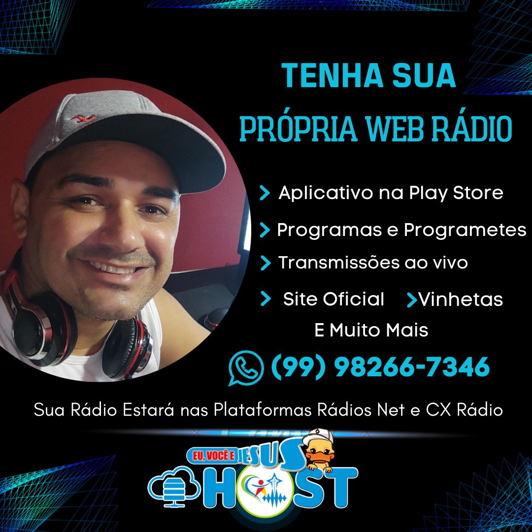 TENHAS SUA PRÓPRIA RÁDIO COMPLETA COM APLICATIVO E SITE PERSONALIZADO